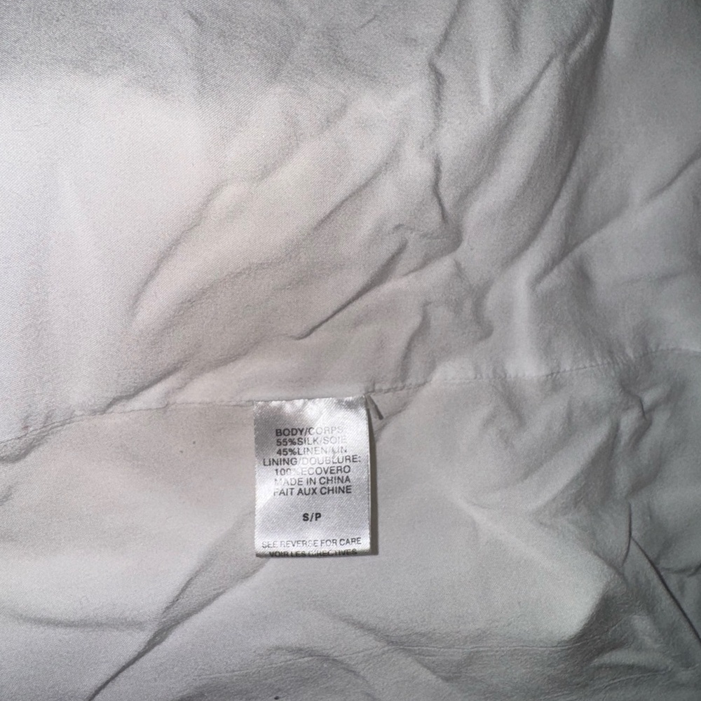 Cami NYC Linen Silk Blazer Small - Picture 7 of 7